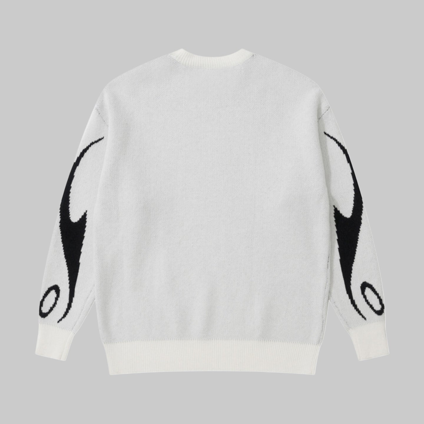 Unisex Commuter Pullover Sweater – Loose Round Neck Knit